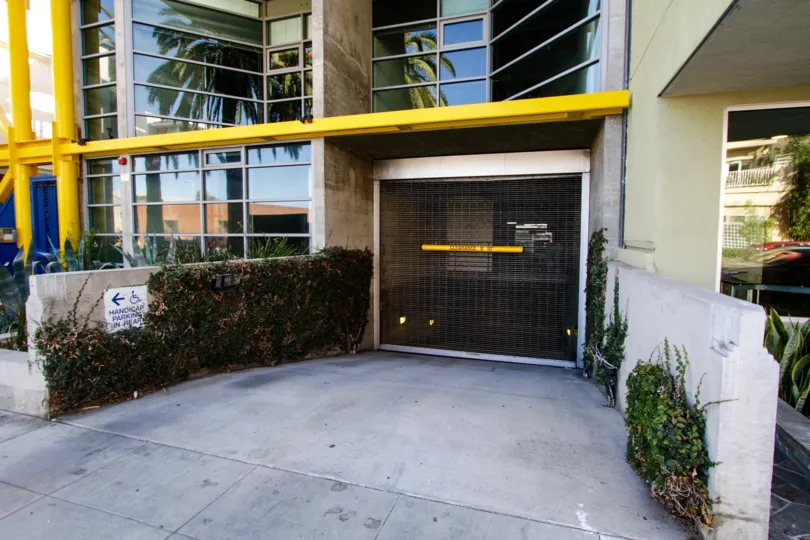 The parking option for the Santa Monica Collection in Santa Monica
