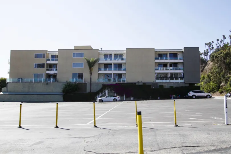 The lot for parking at the Sorrento Grill in Santa Monica