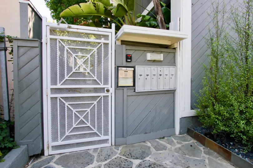Here is the entrance to the Stanford Gardens in Santa Monica, CA.