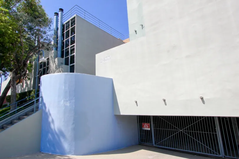 These Town Homes come with a covered parking garage and industrial design.