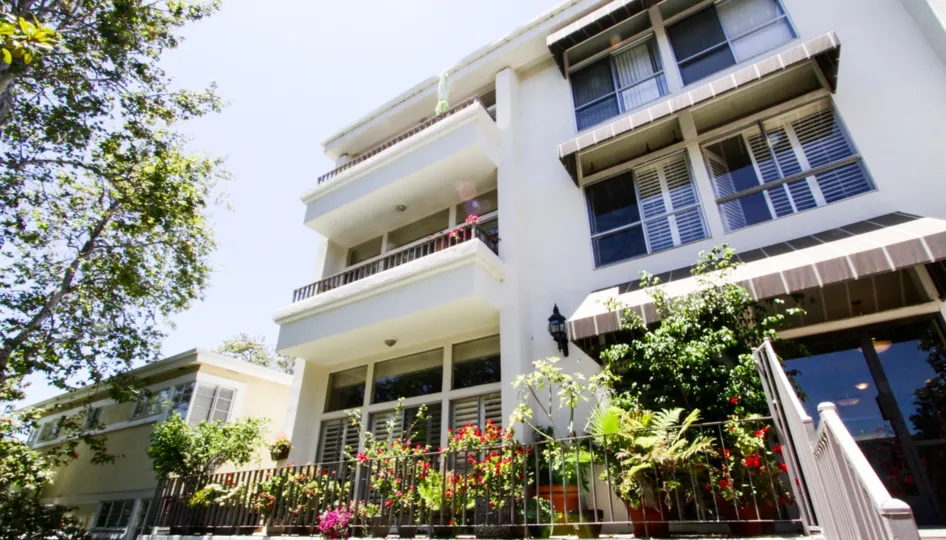 The Vicente Court building at Santa Monica