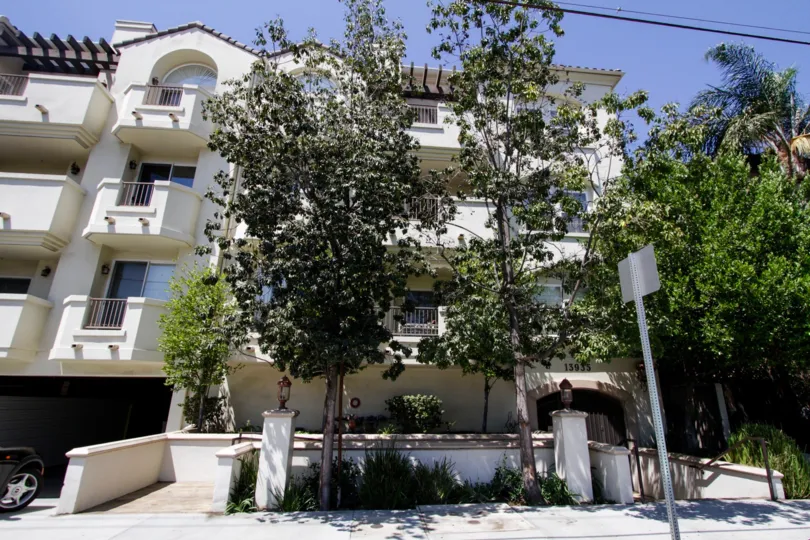 The landscaping seen at 13935 Burbank Blvd in Sherman Oaks