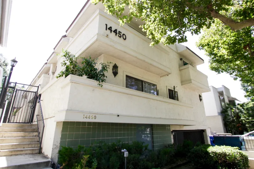 The numbered address at 14450 Benefit St