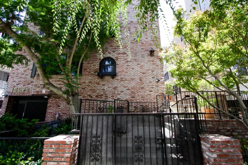 The landscaping seen around 14524 Benefit St in Sherman Oaks