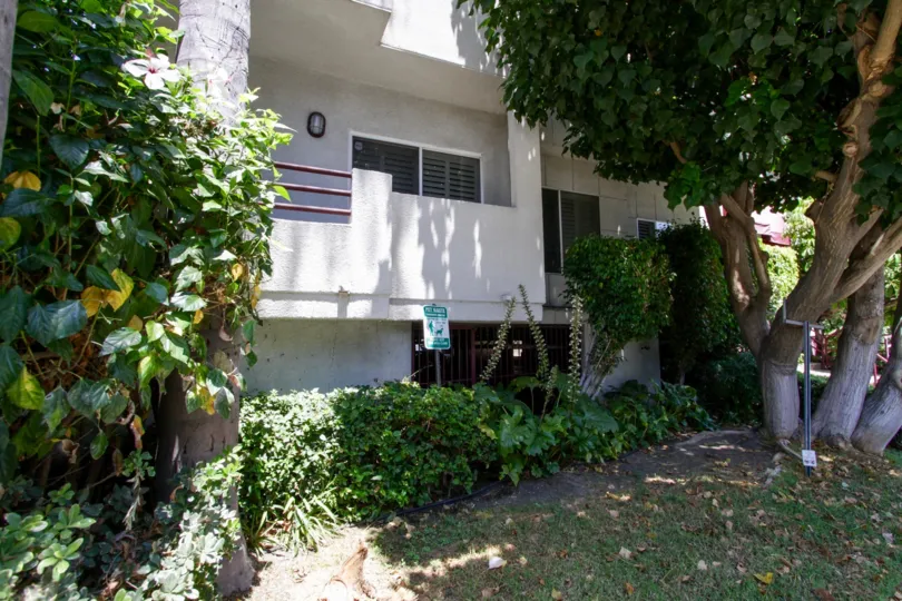 The balcony seen at 14631 Dickens St