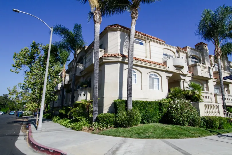 The sidewalk around 4970 Kester Ave