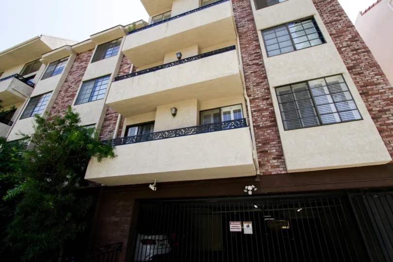 The balconies at Baron Oaks in Sherman Oaks