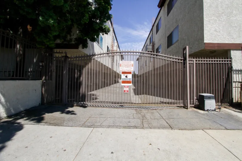 The parking for Cameron Court in Sherman Oaks