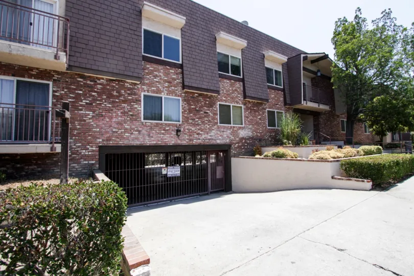The parking for Canyon Wood Villas in Sherman Oaks