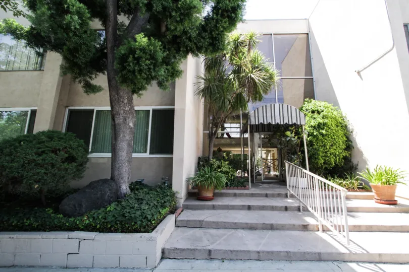 The entryway into the Chandler House