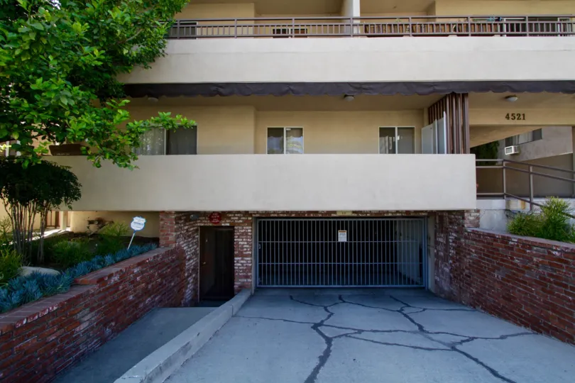 The parking for the Colbath Capri