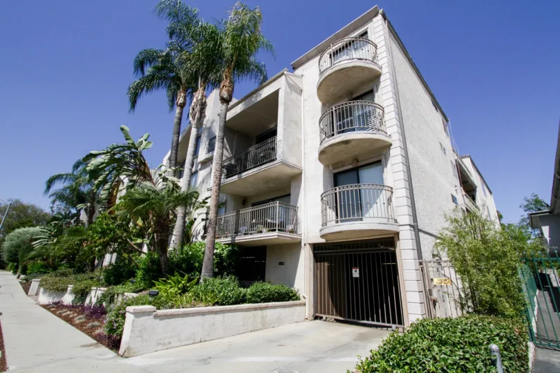 The parking at the Colbath Townhomes