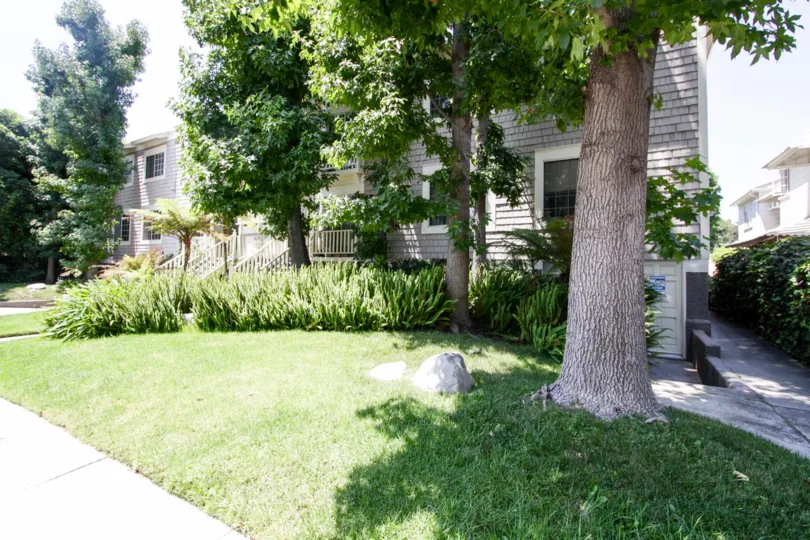 The landscaping at Coldwater Creek