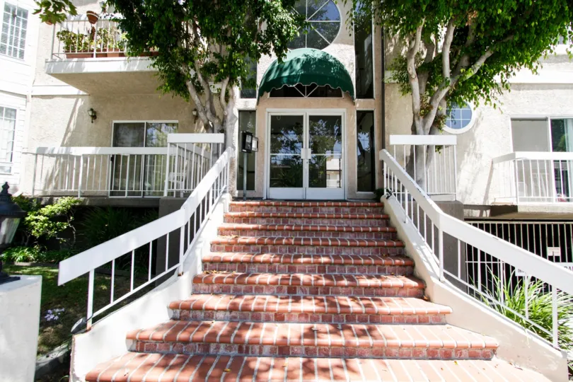The stairs up to the Dickens Crest in Sherman Oaks