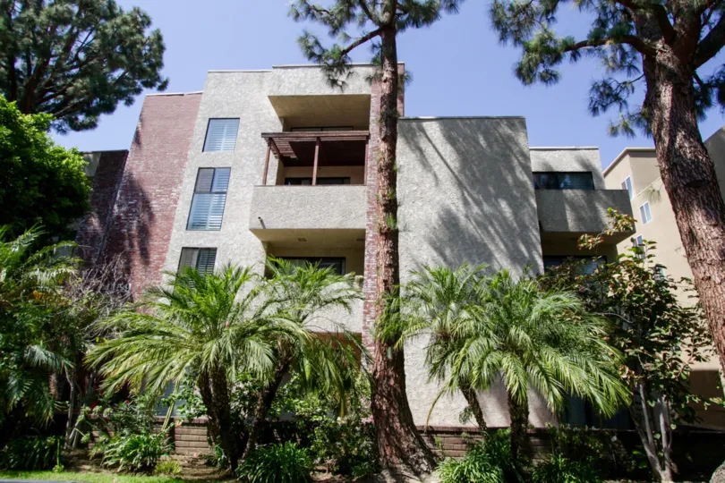 The balconies at Dickens Green in Sherman Oaks