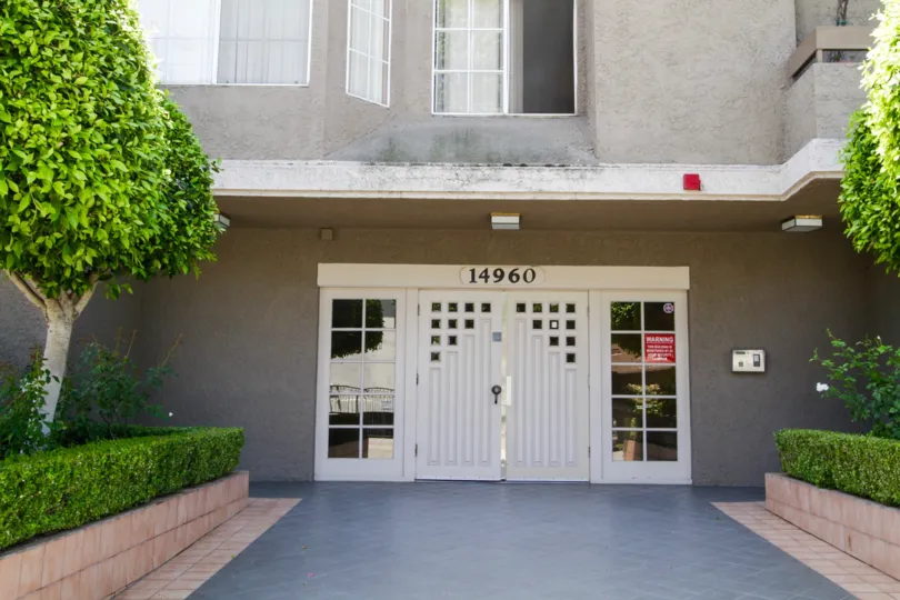 The entryway into Dickens Oaks in Sherman Oaks
