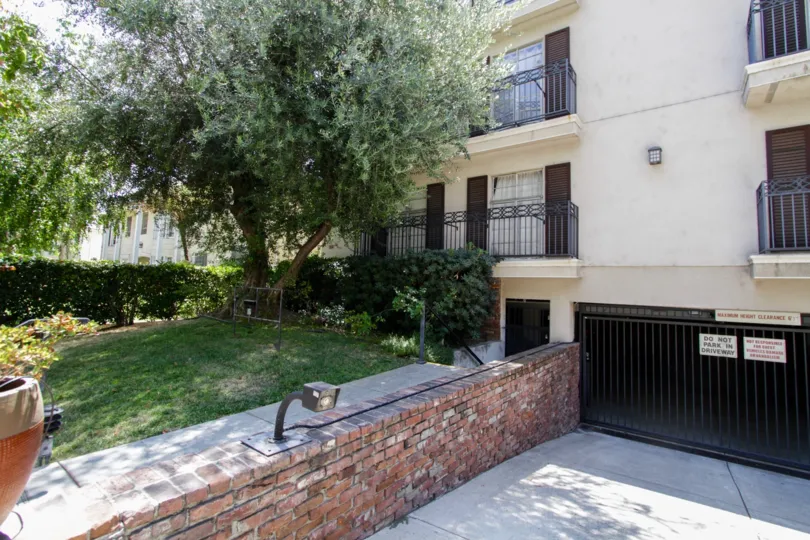 The landscaping at Dickens Towers in Sherman Oaks