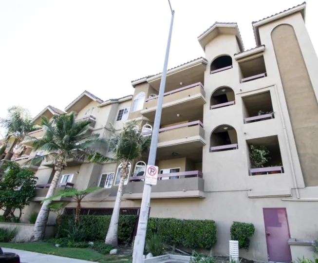 The balconies at the Fulton Terrace in Sherman Oaks