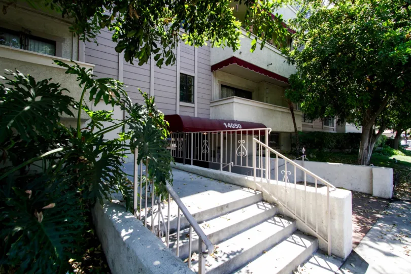 The stairs leading up to the Hazelden