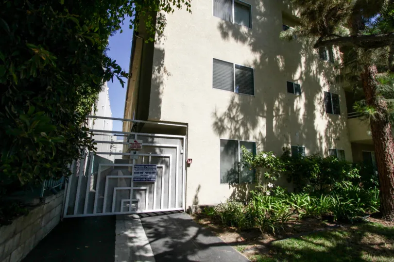 The parking for the Imperial House in Sherman Oaks