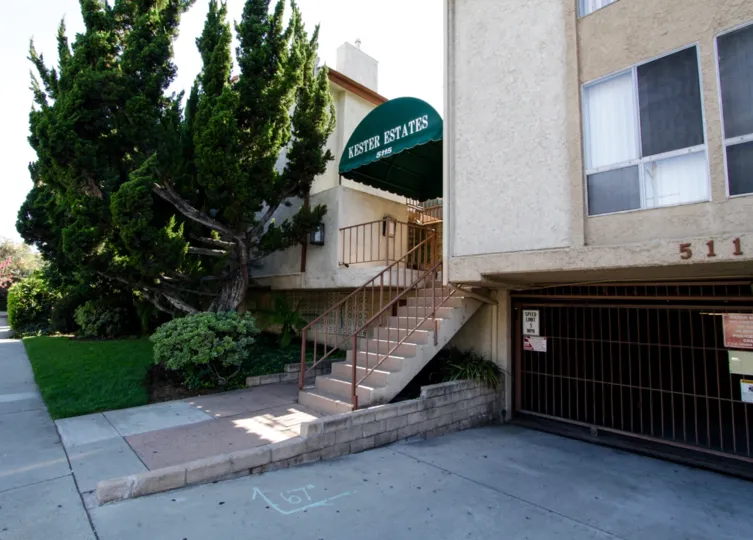 The entryway into Kester Estates in Sherman Oaks