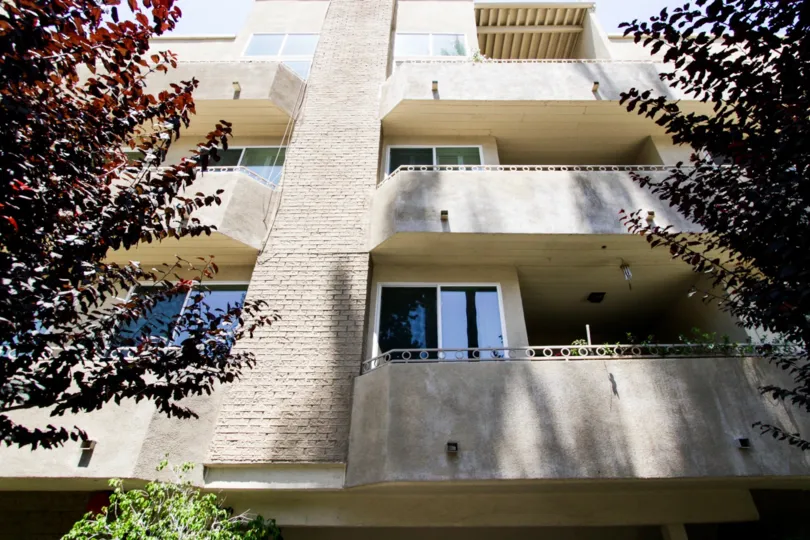The balconies seen at La Mirabelle
