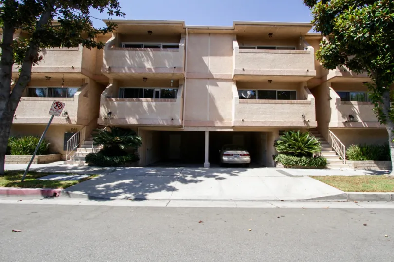 The parking for Murietta Terrace in Sherman Oaks
