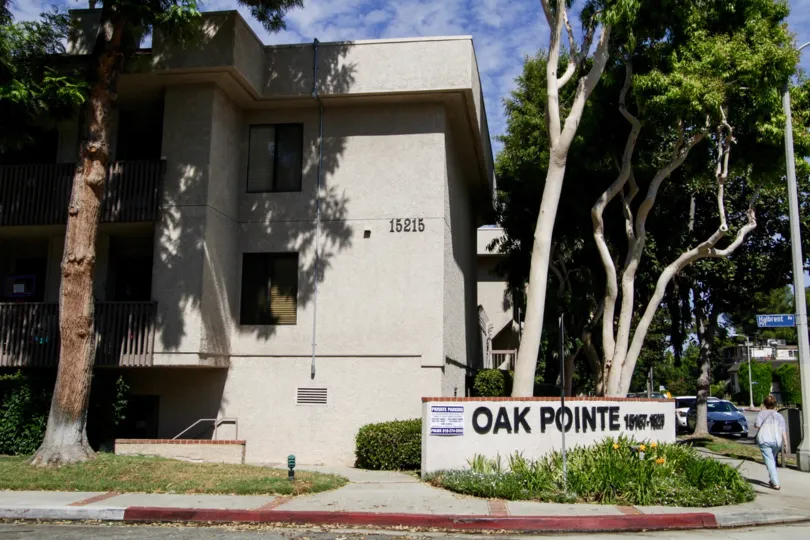 The address on the Oak Pointe building