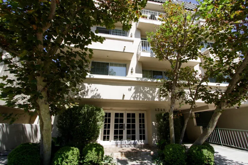 The doors entering into Paradise Castle in Sherman Oaks