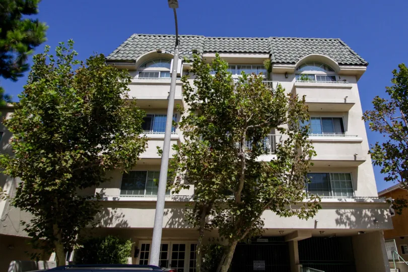 The Paradise Castle building in Sherman Oaks