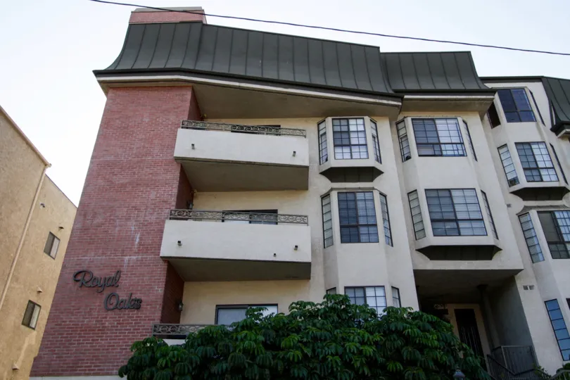 The balconies at Royal Oaks
