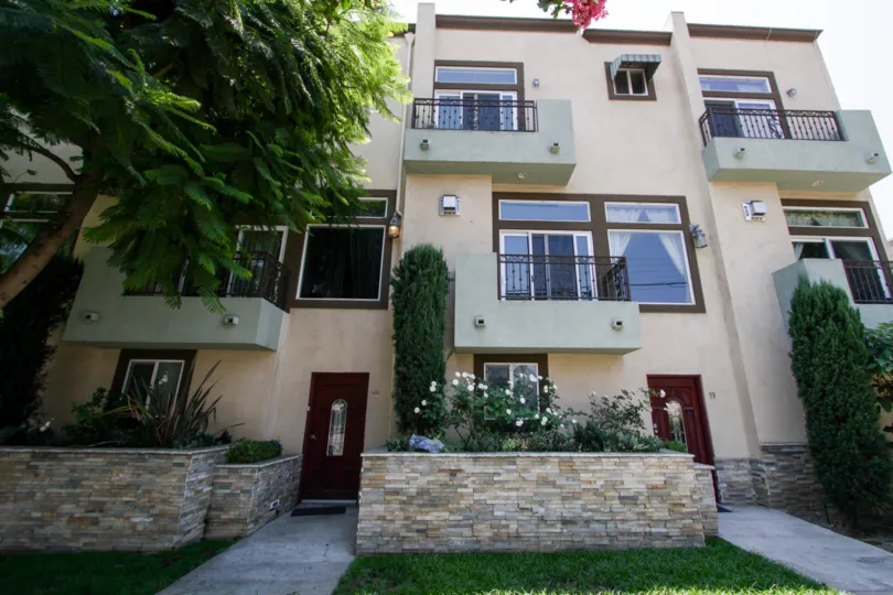 The Sherman Falls building in Sherman Oaks