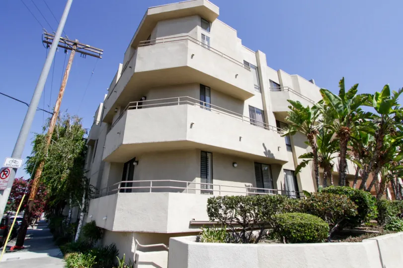 The balconies at Sherman Oaks Grand Villa