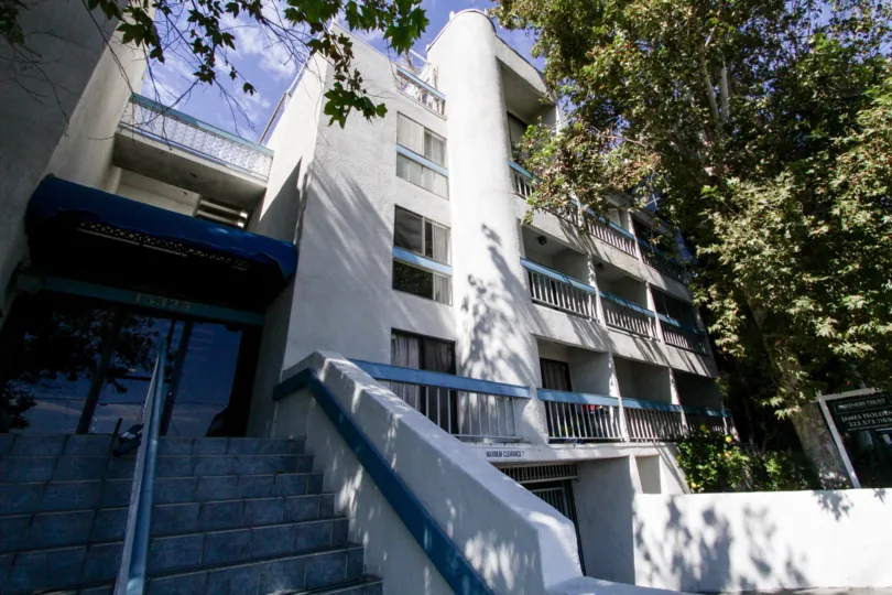 The balconies at Sherman Oaks Villas