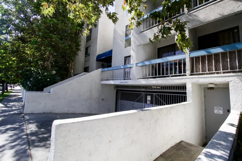 The parking for Sherman Oaks Villas