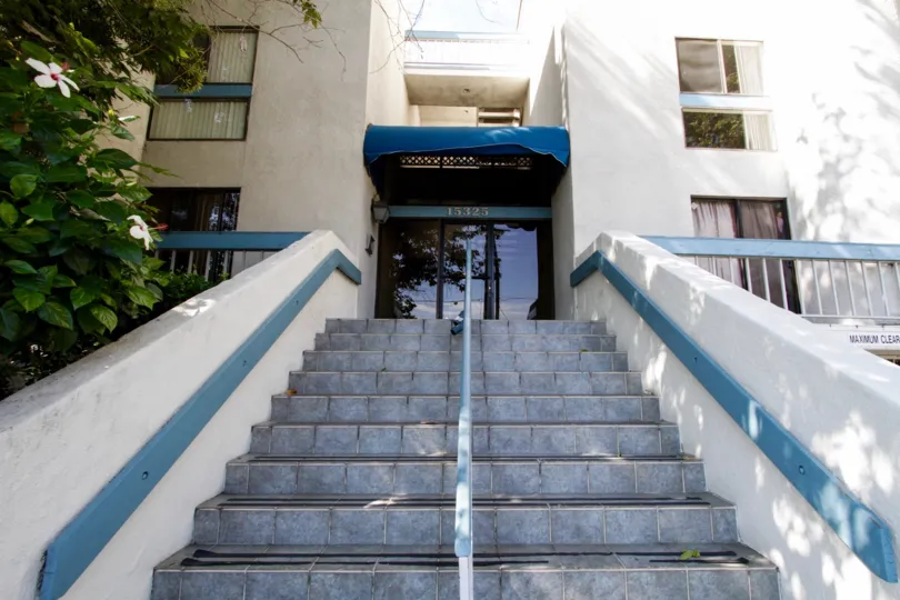 The stairs up to Sherman Oaks Villas