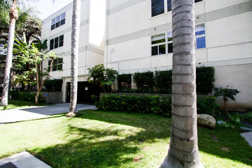 The Sherman Villas building in Sherman Oaks