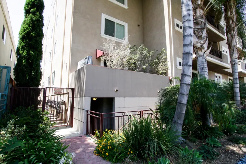 The landscaping throughout Sierra Heights Condominiums in Sherman Oaks