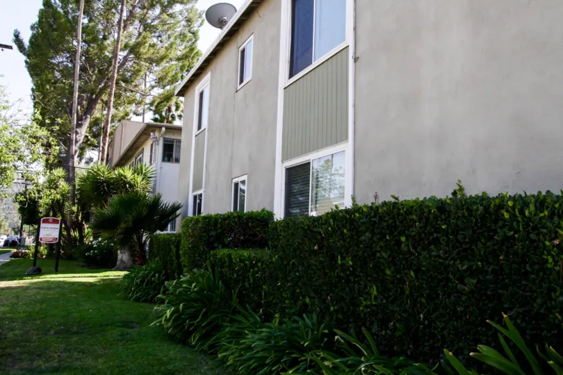 The landscaping at the The Montecito