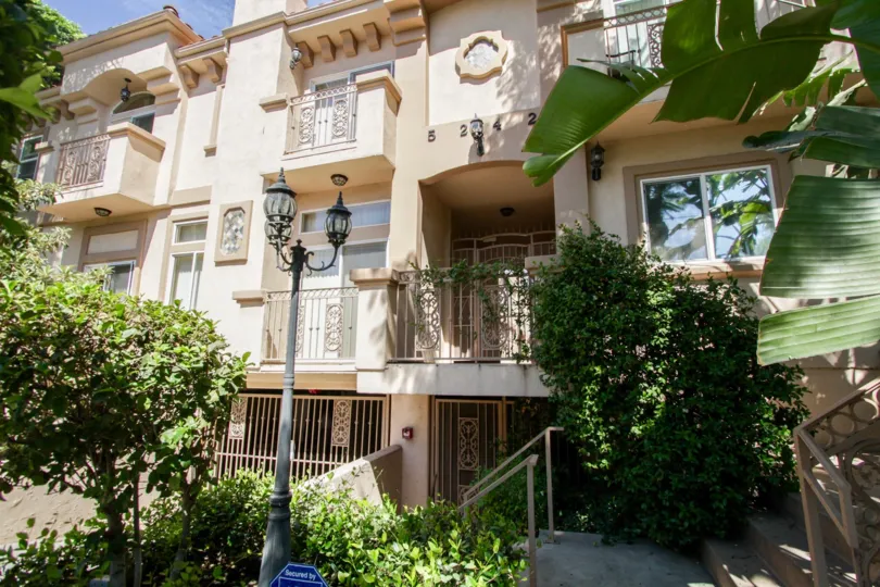 The décor seen at Vesper Villas in Sherman Oaks