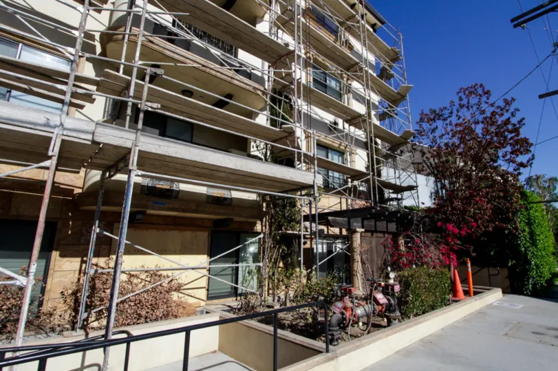 The upgrades being performed to the Villa Julietta in Sherman Oaks