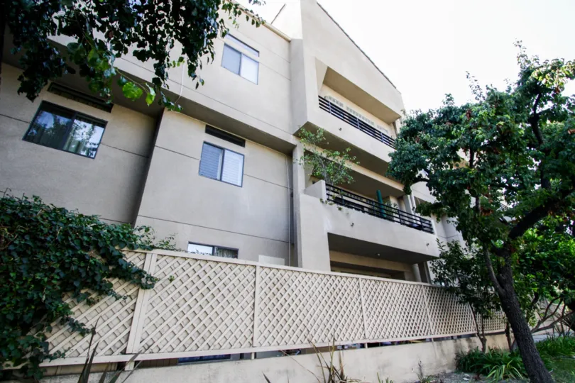 The Woodman Villas building located in Sherman Oaks