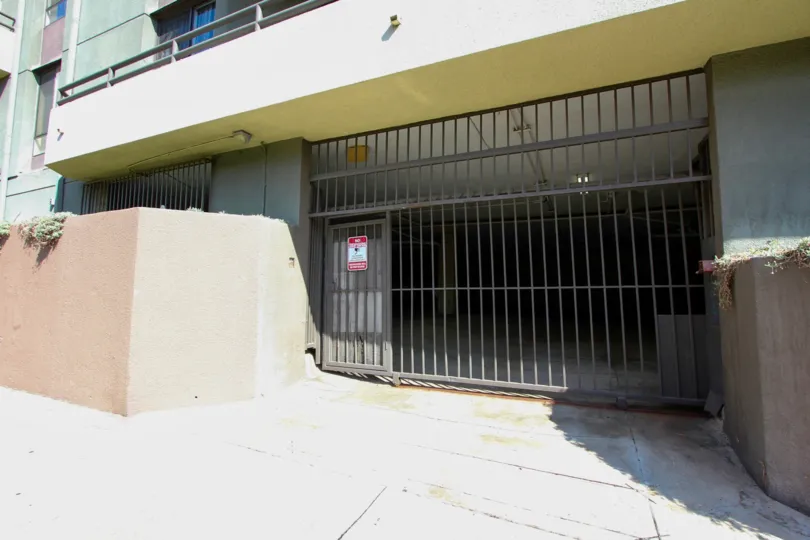 The parking for resdients of 4567 Lexington