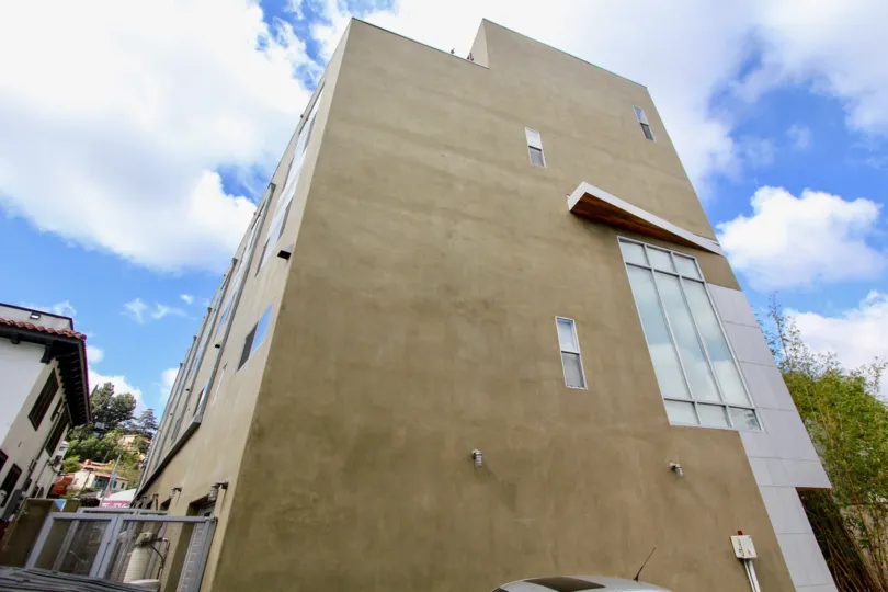 The view of Hyperion Lofts