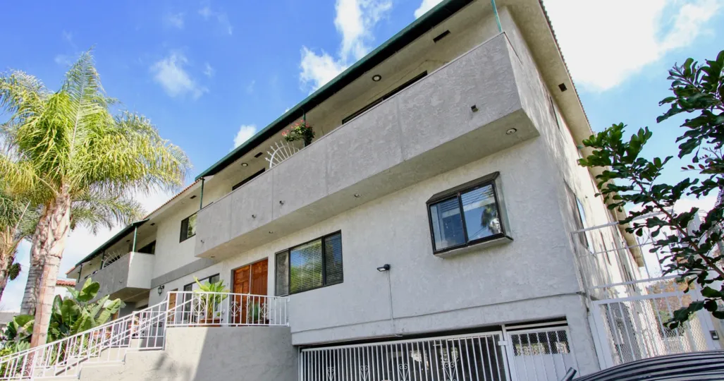 The view of Lucile Townhomes in Silver Lake, California