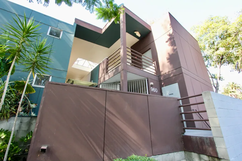 The balconies at Sanborn Condos