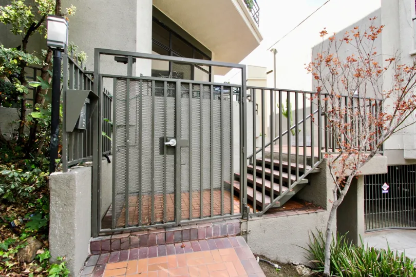 The gate into Silverview II