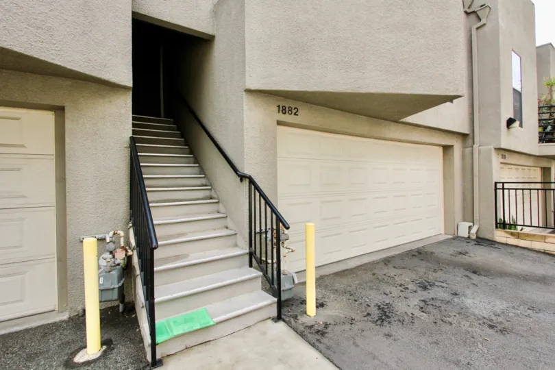 The stairs up to Silverview in Silver Lake, California