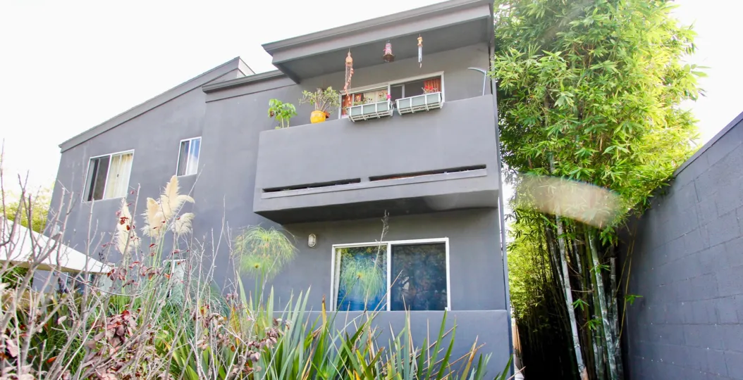 The balconies at Six Off Rowena in Silver Lake, California
