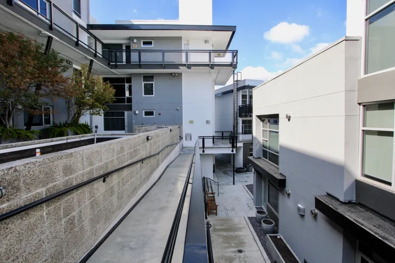 The modern design of Silver Lake Lofts